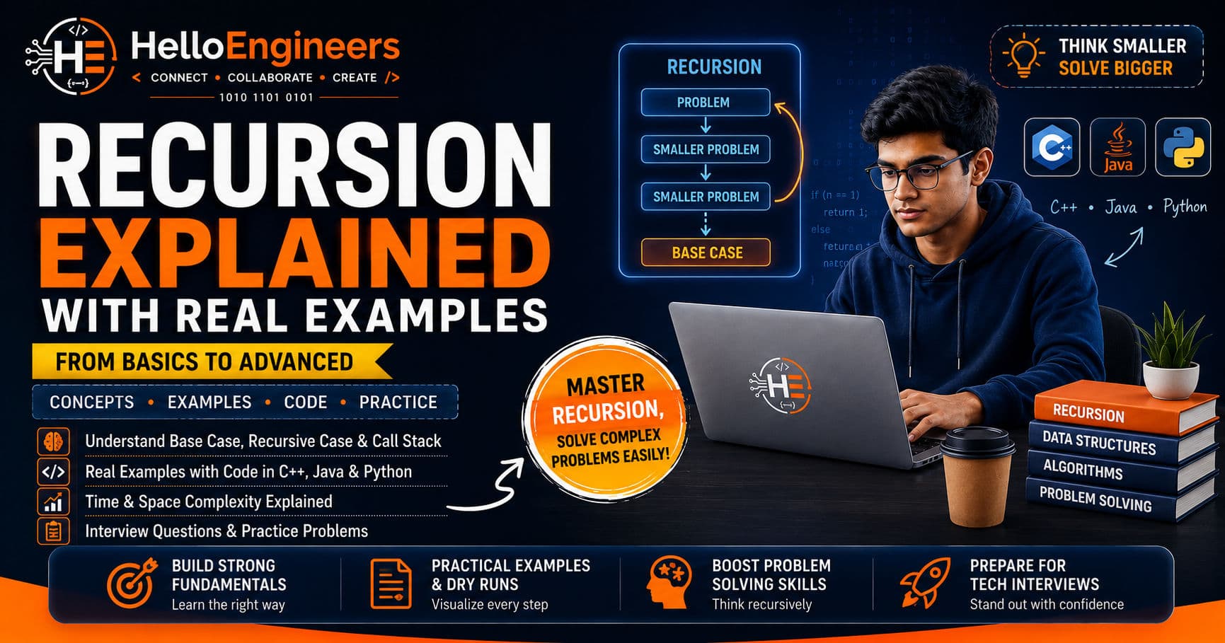 Recursion Explained with Real Examples for Beginners