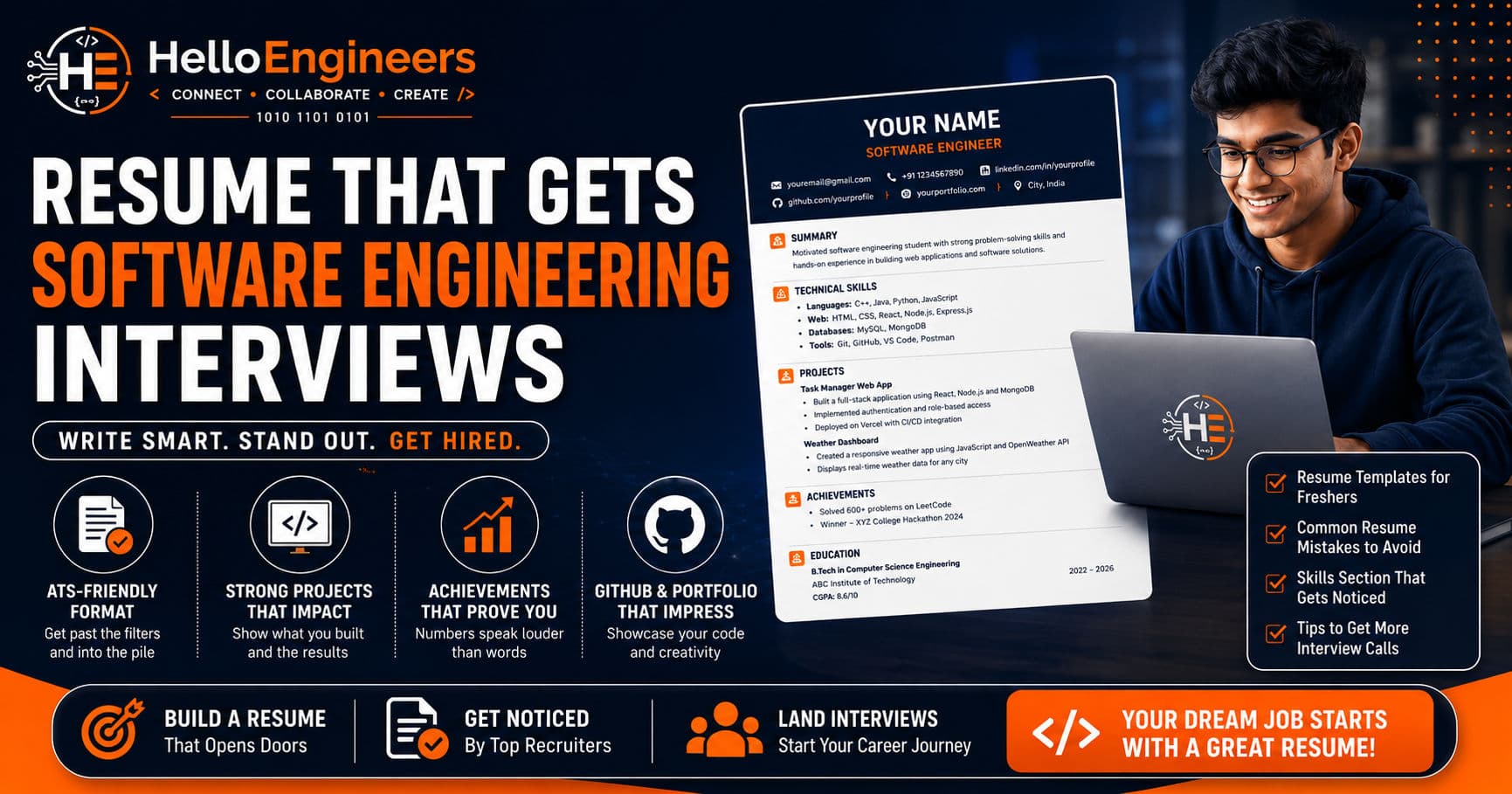 Resume That Gets You Software Engineering Interview
